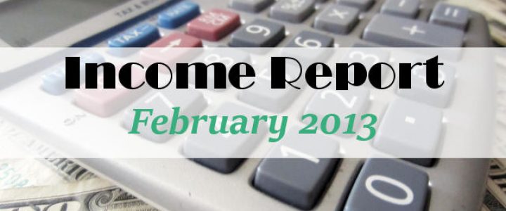 Income Report February 2013