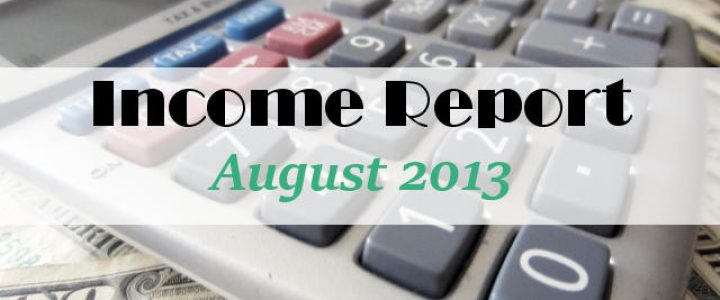 Income Report August 2013