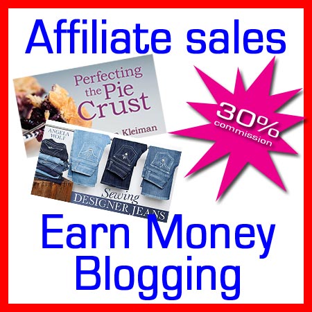 Become a Craftsy affiliate and earn 30% commission.
