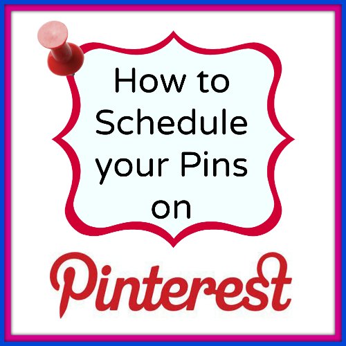 How to schedule Pins for free on Pinterest. Great idea if you want to pin the same thing to several boards.