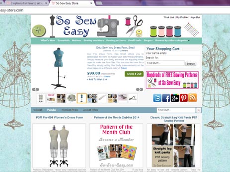 How to set up on online store for your blog or website. 3 options, from Moms Make Money