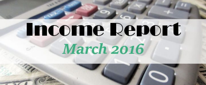Income Report March 2016