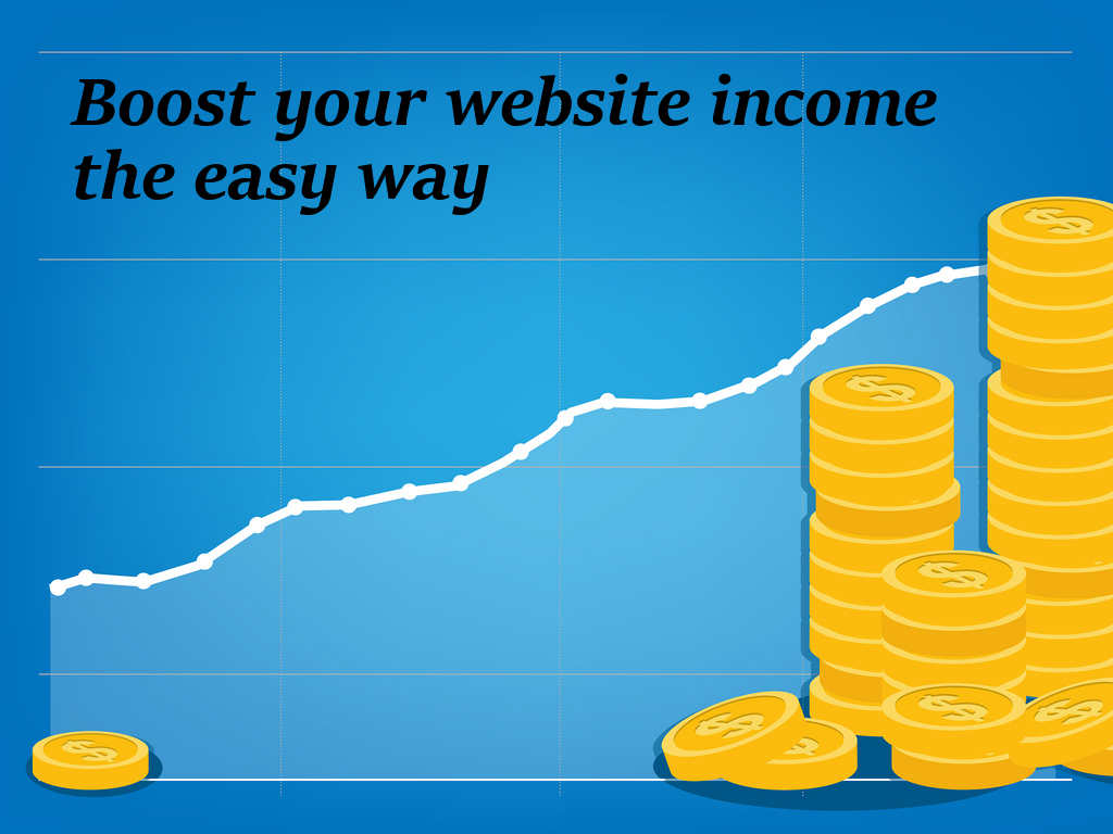 Boost your website income